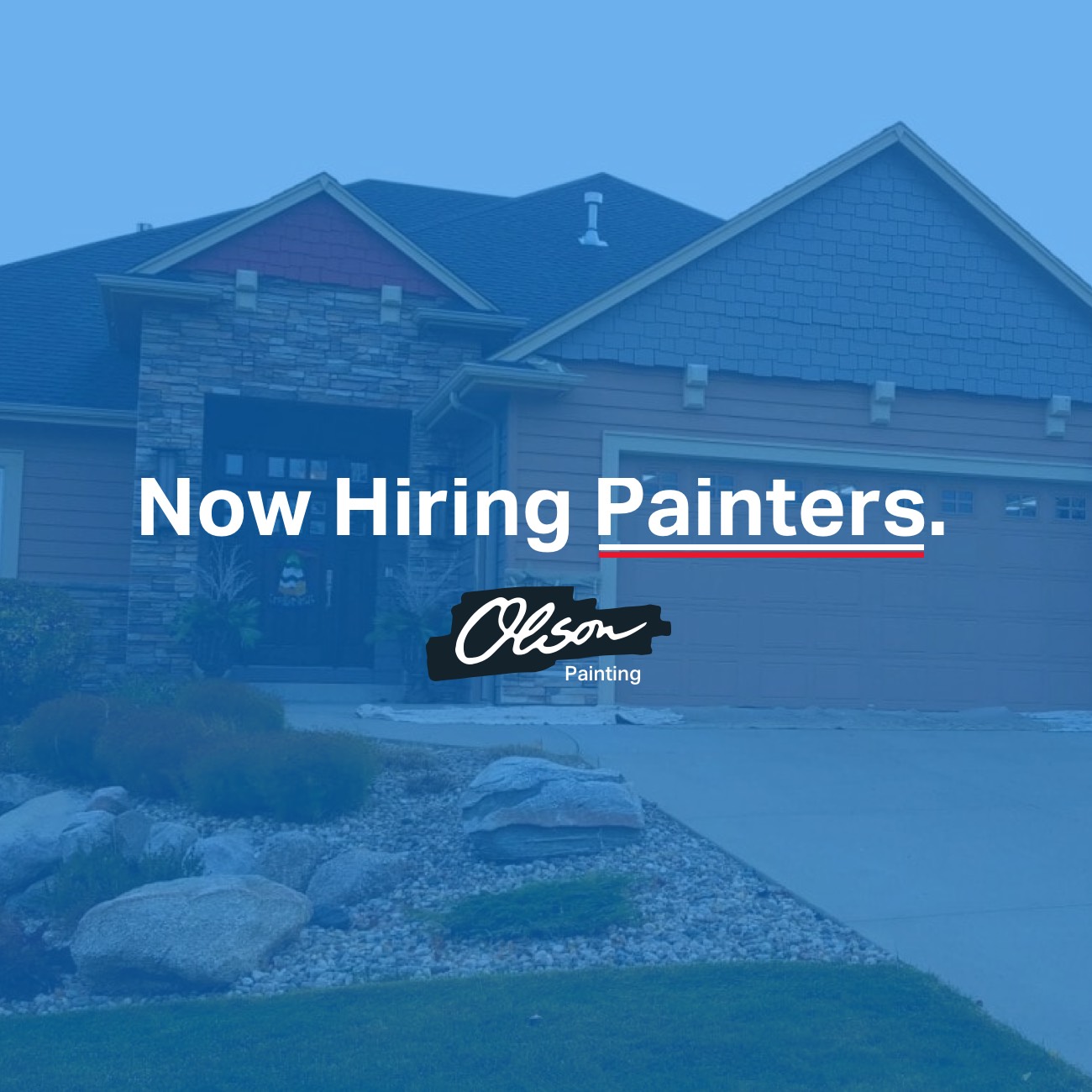 We're Hiring Professional Painters Olson Painting